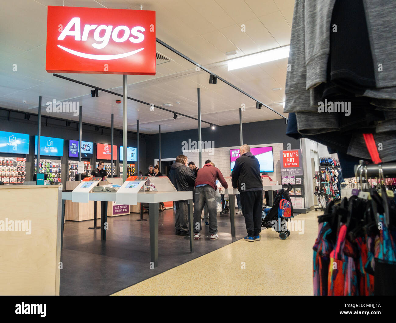 Argos in Sainsbury`s supermaket, England. UK Stock Photo Alamy